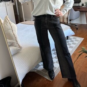 Two Tone Black Jeans